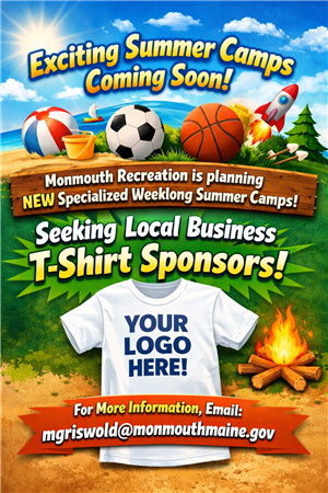 Summer Camp Sponors!