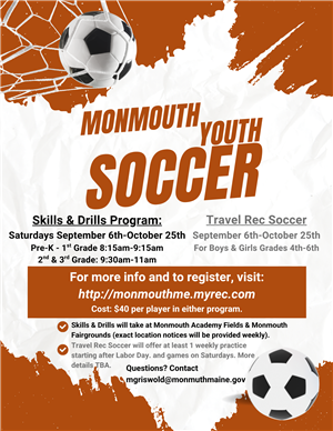 2025 Monmouth Youth Soccer